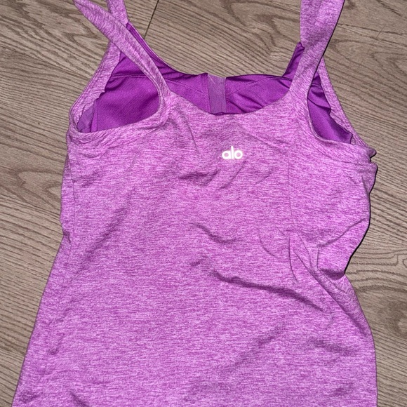 ALO Women's Purple Tank Top Large - Picture 2 of 3